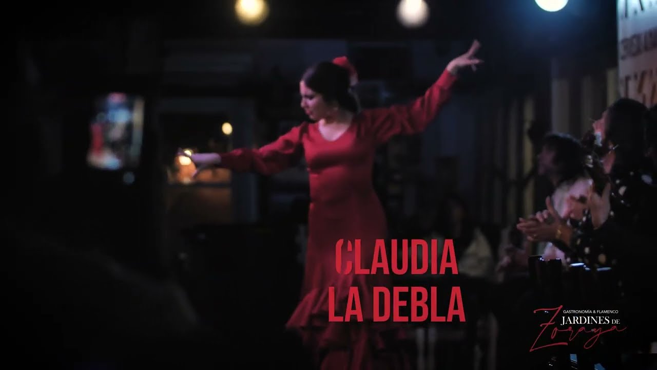 CLAUDIA LA DEBLA en el tablao Jardines de zoraya Granada