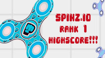 🔴 SPINZ.IO FASTEST FIDGET SPINNER 🔴 RANK 1 EXTREME GAMEPLAY like CookieGuy