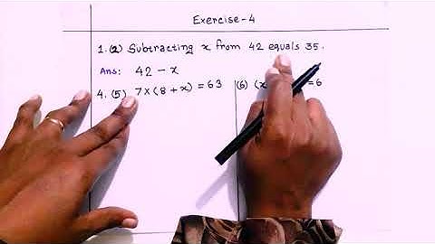 CLASS FIVE || MATHEMATICS || VIDEO 1 || CHAPTER-4 (MATHEMATICAL SYMBOLS) || [ANNUAL EXAM]