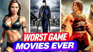 10 Worst Video Game Movies 😰 That Made Gamers Angry 😡