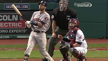 HOU@CLE: Gonzalez smokes solo homer to open scoring