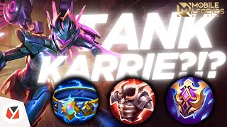HOW TO PLAY TANK BUILD KARRIE — Mobile Legends screenshot 2
