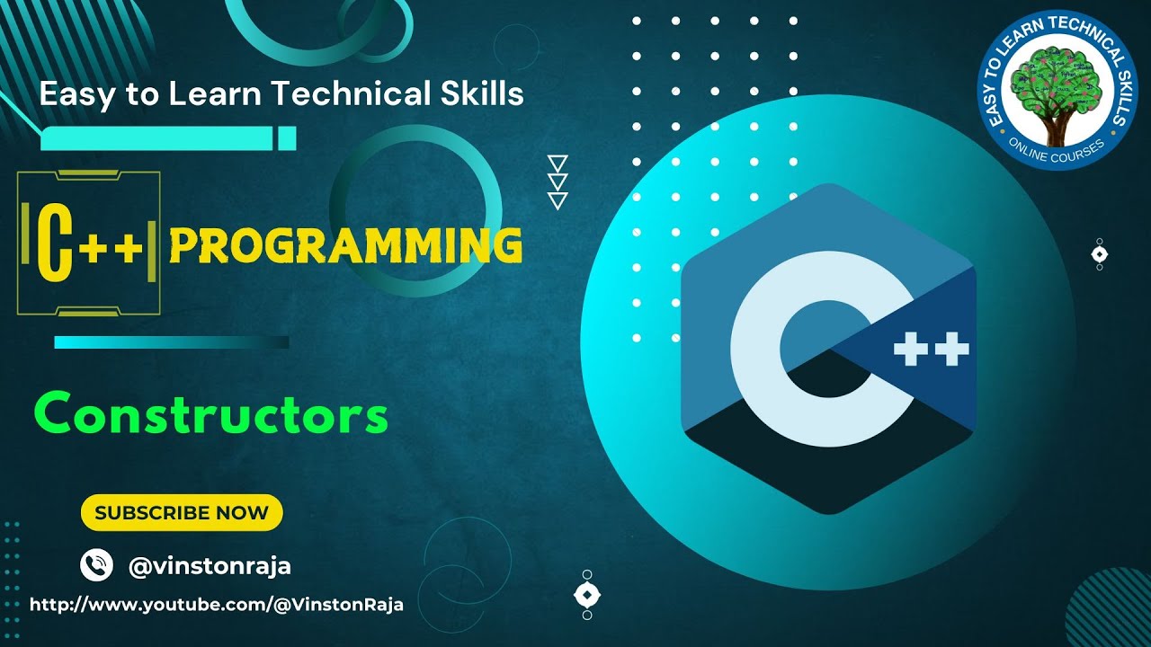 Constructor in C++ - YouTube