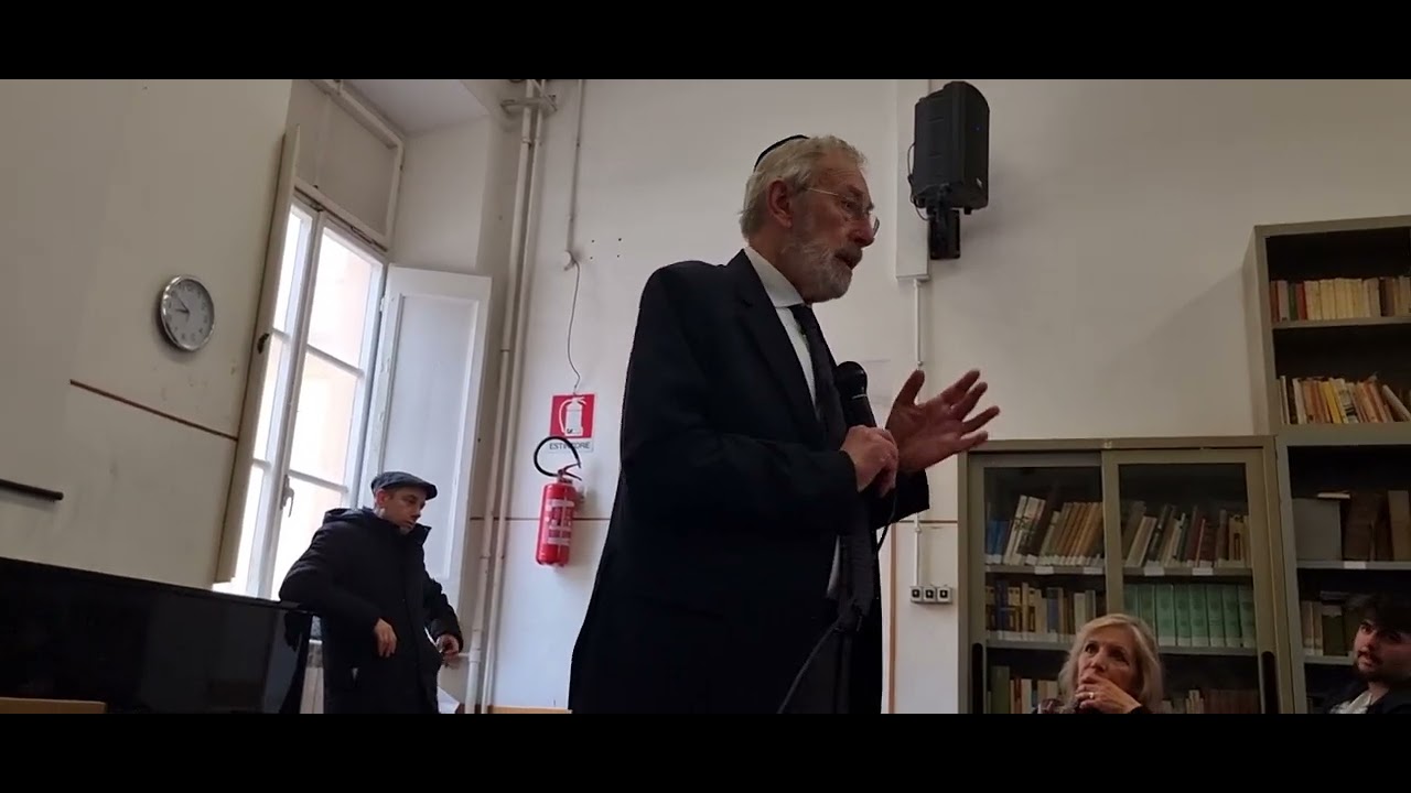 Rav Riccardo Di Segni Farine d'insetto e carne coltivata