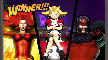 Ultimate Marvel vs Capcom 3 Tron, Magneto, and Phoenix Arcade Mode