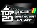 20 "ZX Spectrum" Games You Must Play