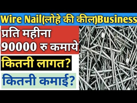 wire nail manufacturing business plan