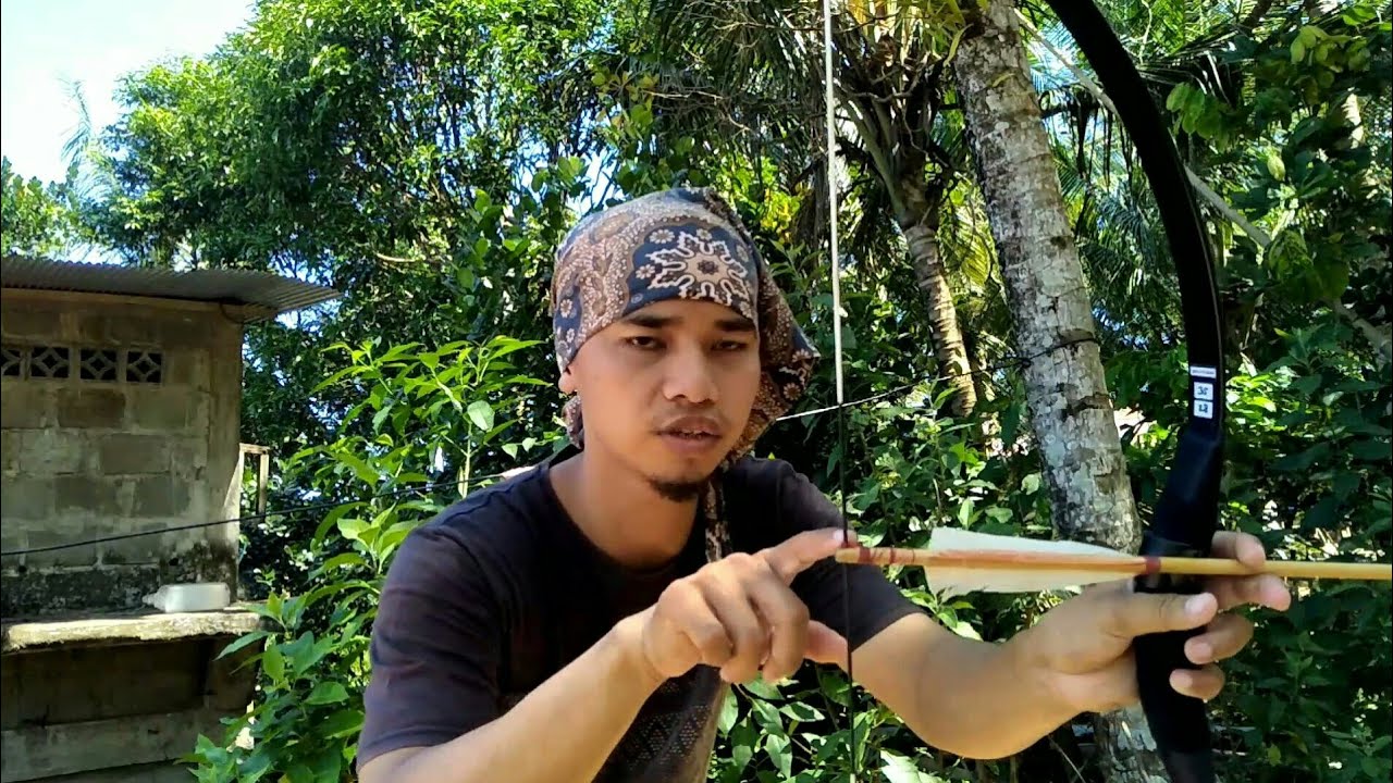 PANAHAN HORSEBOW TEKNIK MEMANAH THUMB DROW archery thumb draw