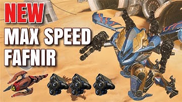 [WR] NEW Crazy FAFNIR With SuperFast Lockdowner & 3x Nitro Unit | War Robots Test Server