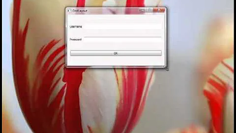 automatic audjustment of widgets in Qt