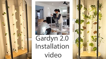 GARDYN 2.0 Installation video / Setup / Indoor Hydroponic garden