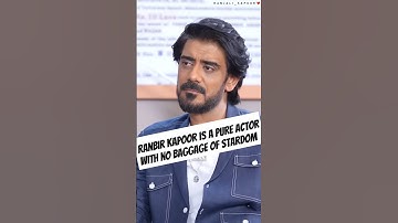 Ranbir Kapoor is a pure actor l shorts l saurabh Sachdeva