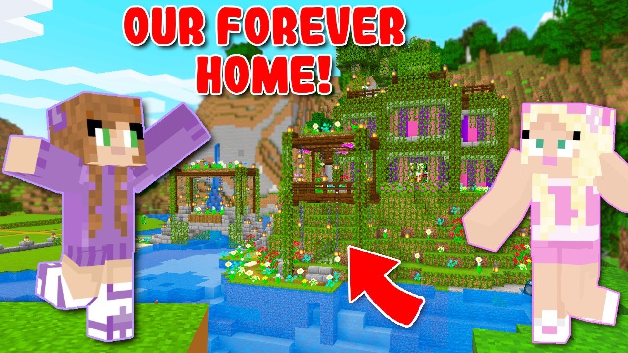 Building OUR FOREVER HOME In MINECRAFT With iamSanna! - YouTube
