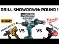 MAKITA 40V vs. Milwaukee vs. DeWalt - Best Hammer Drill In 2021? [DRILL SHOWDOWN Round 1]
