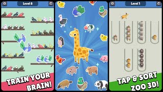 Zoo Sort 3D: Color Puzzle Game Mobile Game | Gameplay Android & Apk screenshot 5