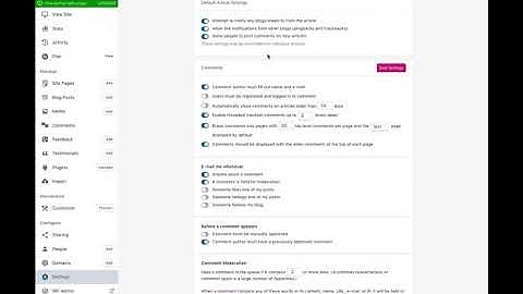 How to enable comments on WordPress.com