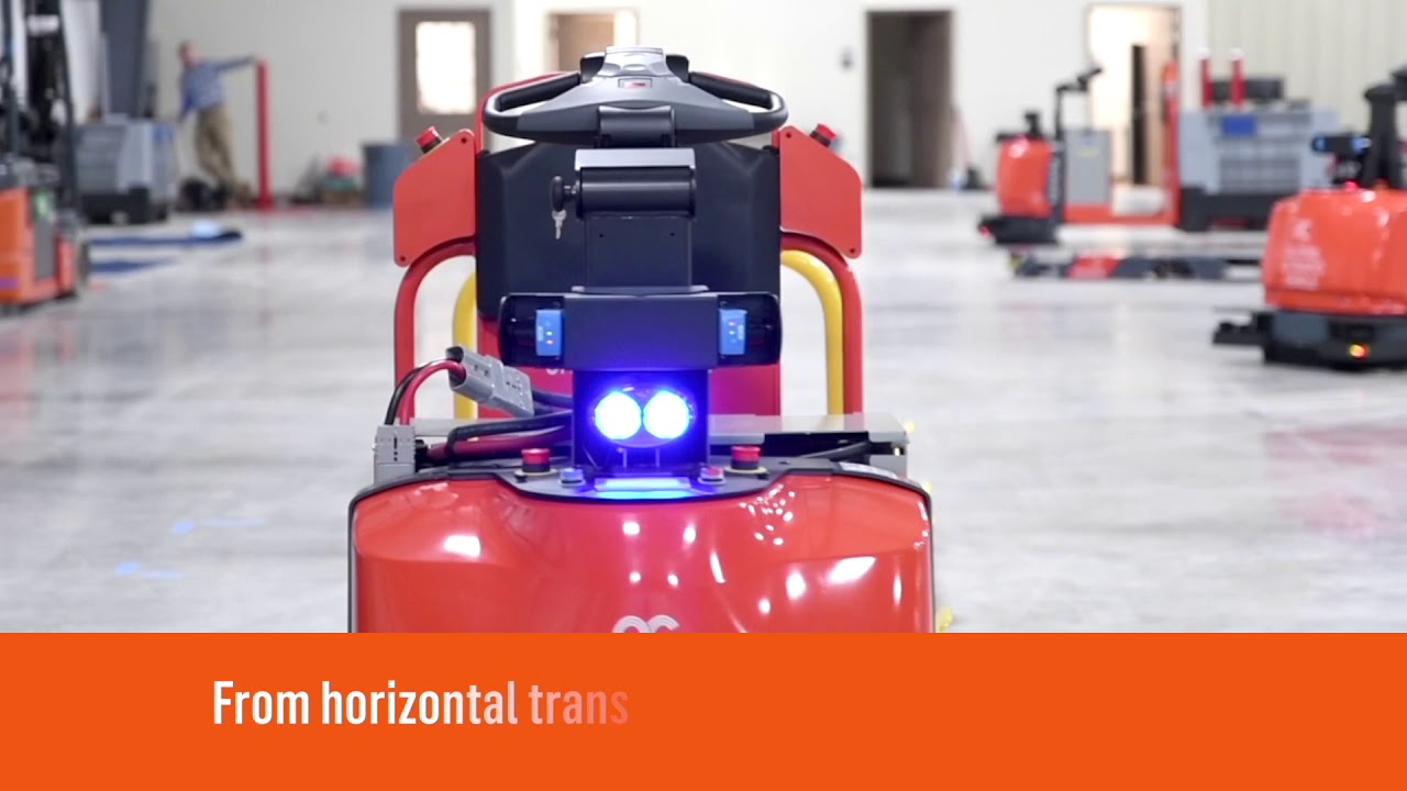 Toyota Material Handling Automated Guided Vehicle (AGV) YouTube