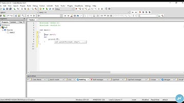 C program to display character from A to Z | Code Blocks | Program