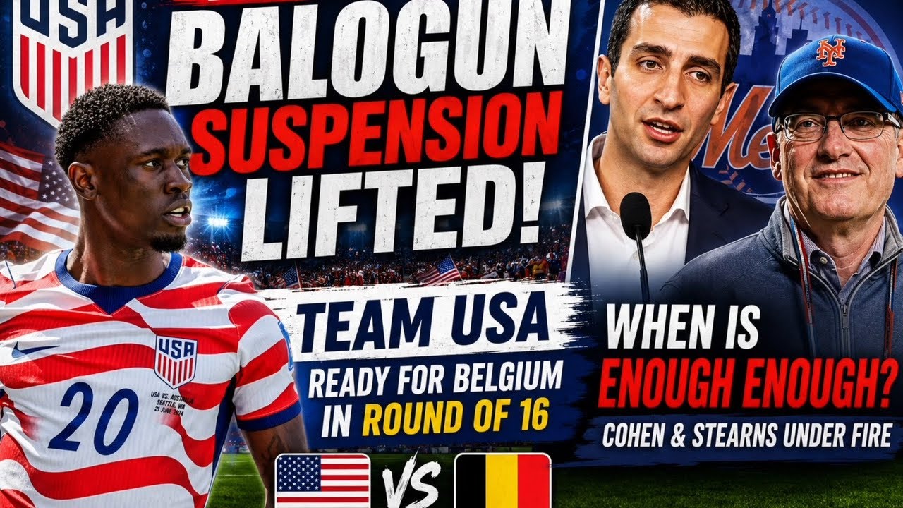 Balogun Suspension Lifted! Team USA Ready for Belgium in Round of 16