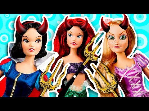 ¡ Las madres de las Princesas Junior Se vuelven Malvadas ! - Princesas de Disney