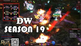 DW Season 19 (Darkness Wizard)  Master 5  New SKill Meteo Storm of Gale  MU Online Server RealMU