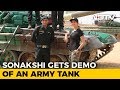 Jai Jawan: Sonakshi Sinha Learns How A Tank Is Operated