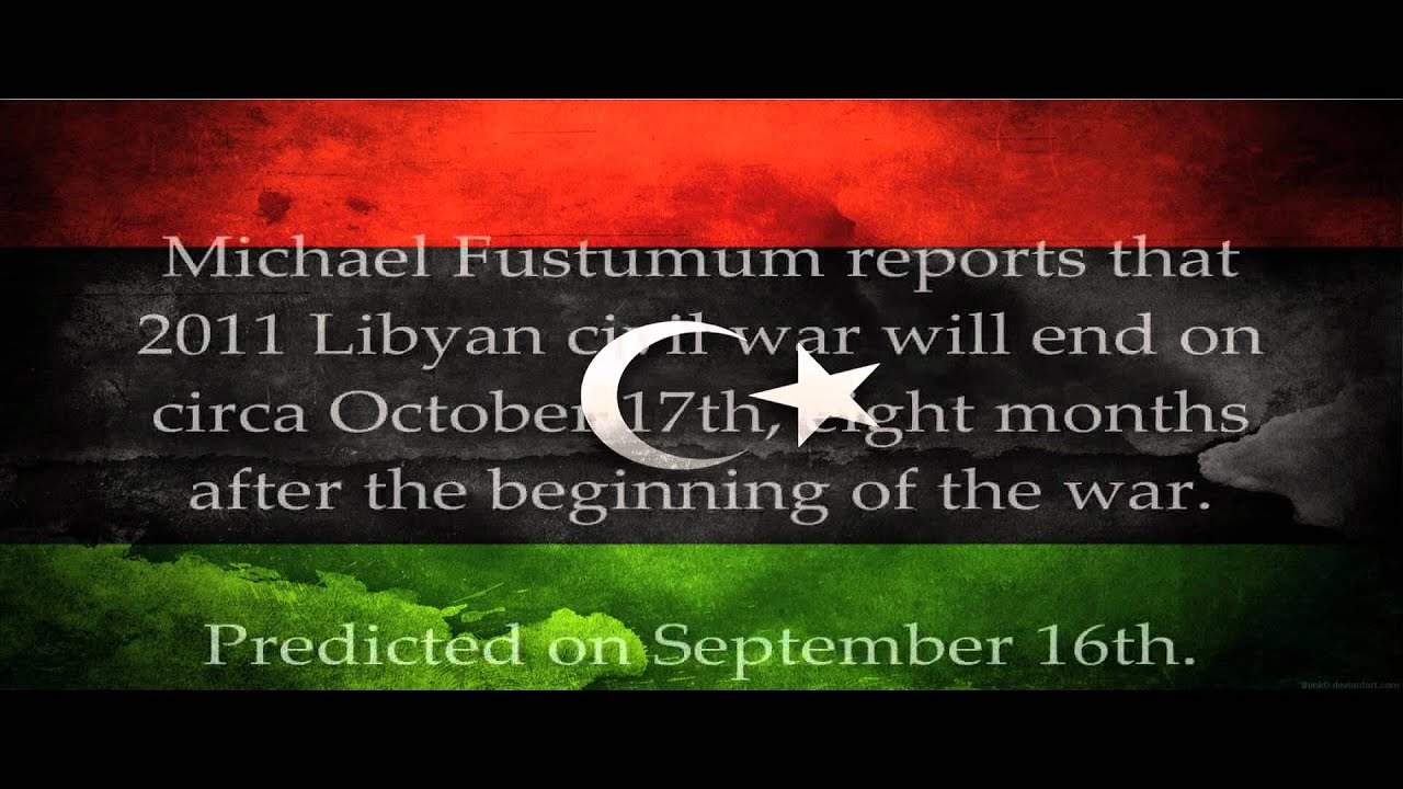 Libyan Civil War will end October!