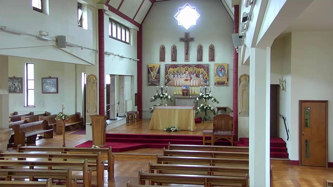 St Wilfrid's Catholic Church Burgess Hill Requiem Mass for Katherine Moore RIP 20 May 2022 St Wilfrid's Catholic Church Burgess Hill Requiem Mass for Katherine Moore RIP 20 May 2022