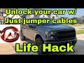 Everyone should know how to do this! (how to break into a locked car)