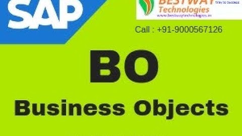 Real Time SAP BO Online Training Demo video | SAP Business Objects training videos  Hyderabad