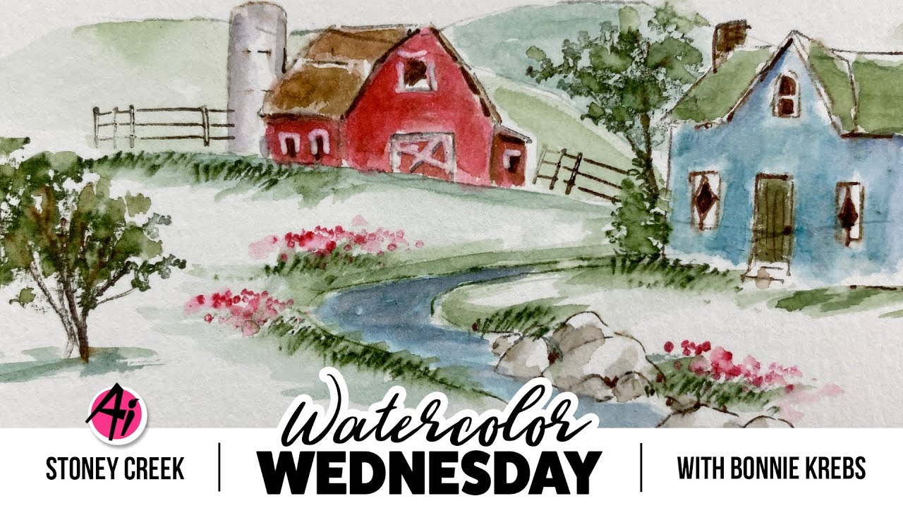 Ai Watercolor - Stoney Creek - Youtube