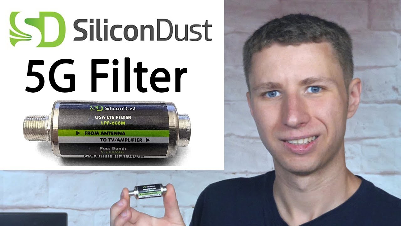 SiliconDust LTE 5G Filter Review - Improve TV Reception, Block Interference  - YouTube