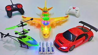 Transparent 3D Lights Airbus A380 & 3D Lights Rc Car | Remote Control Car | Rc Helicopter | rc plane