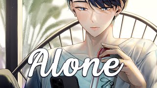 「Nightcore」→ Trevor Daniel - Alone || Lyrics