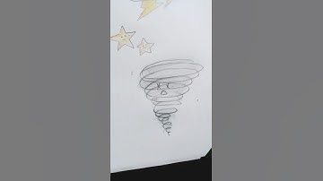 how to draw a tornado 🌪️