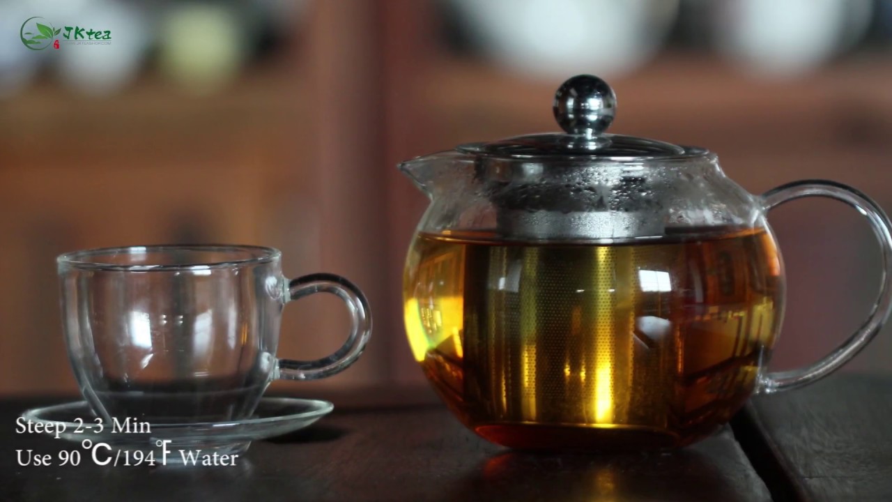 How to prepare black tea Jin Jun Mei YouTube