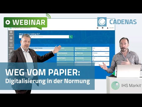 IHS Markit & CADENAS - Vom Papier zum Digital Twin