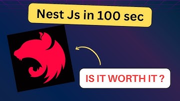 NestJS in 100 Seconds 🔥