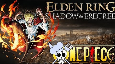 I played elden ring as sanji and it cooks ( one piece build )