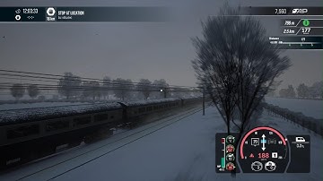 TSW5 Class 87 Blue on ECML: Peterborough - Doncaster Part 2