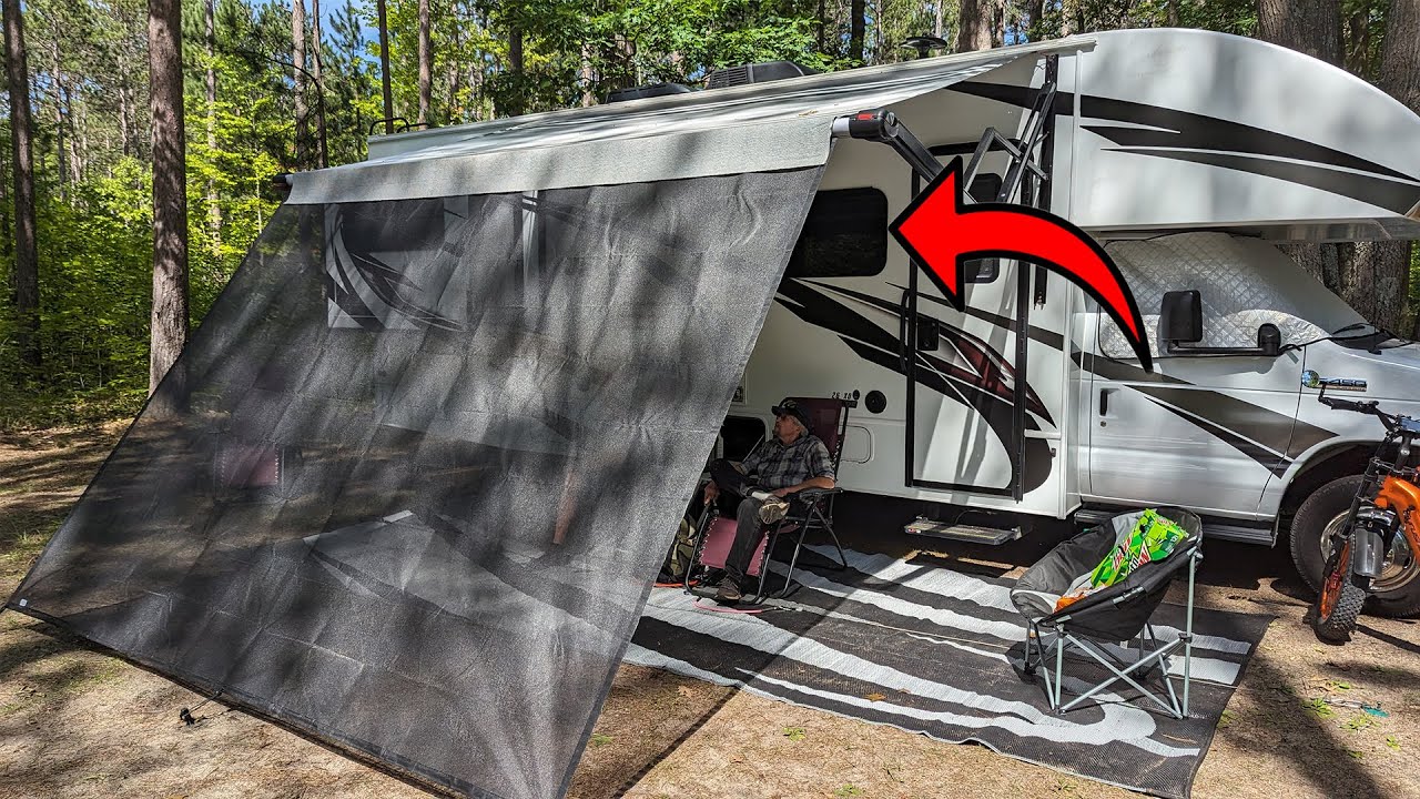 This RV Awning Worked SO Well! It's a Game Changer!