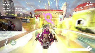 Wipeout Omega Collection - The Metro Park A+ Challenge Race