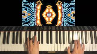 Video voorbeeld van "How To Play - Panic! at the disco - LA Devotee (Piano Tutorial)"