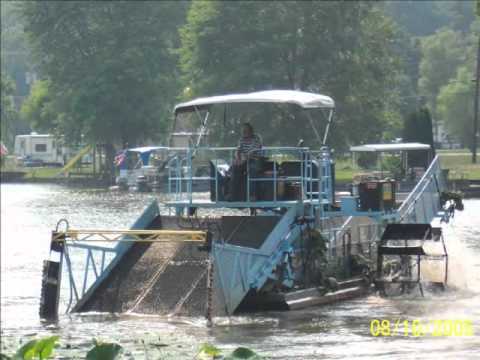 Indian Lake Ohio Weed Harvester