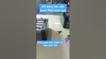 Độc hại khói hàn thiếc #thangnguyendiy