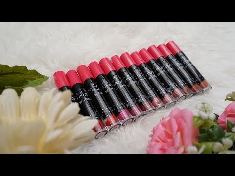 Produk yang di pakai di video: 1. Lip Cream Pixy Nude series 07 - Vintage Rose 2. Lip Cream Pixy Nud. 