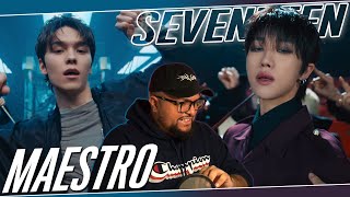 SEVENTEEN 'MAESTRO' MV REACTION | THAT BRIDGE & FOOTWORK 🔥