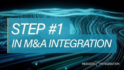 Step 1: Define M&A Integration Strategy and Guiding Principles