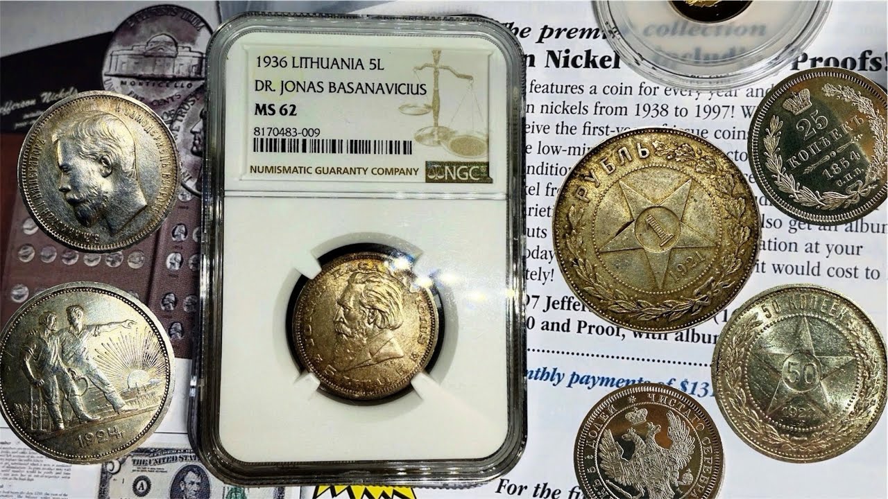 ЗАКУП СЕРЕБРЯНЫХ МОНЕТ ПОД СЛАБИРОВКУ 🪙/ МОИ ЗОЛОТЫЕ И СЕРЕБРЯНЫЕ ПОКУПКИ! Нумизматика, коп, рубль!