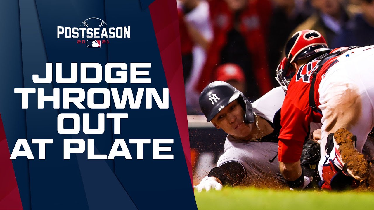 Key play of AL Wild Card Game?? Red Sox throw out Aaron Judge at